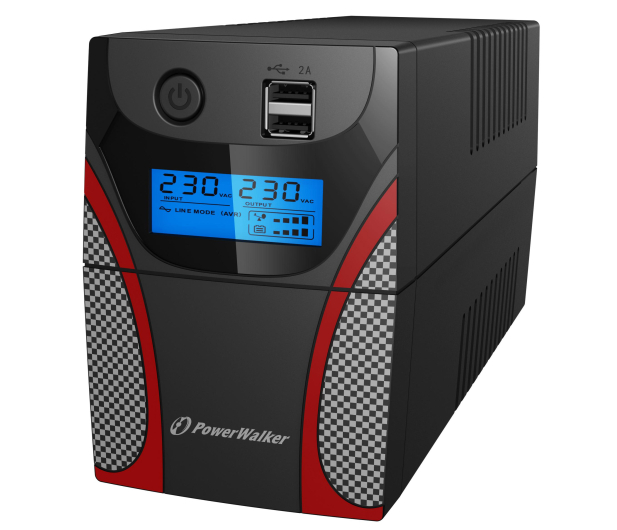 Power Walker LINE-INTERACTIVE (800VA/480W, 4xSchuko, AVR) - 522346 - zdjęcie 2